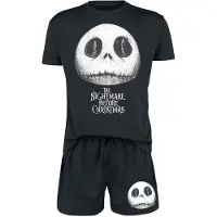 The Nightmare Before Christmas - Disney Pyjama - Jack & Sally - S tot 3XL - voor Mannen - zwart - Maat L