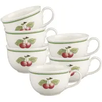 Villeroy & Boch Café au lait Obertassen French Garden 370 ml Set van 6