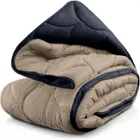 Sleeptime Lazy Dekbed & Dekbedovertrek in 1 - Double Face - Antraciet