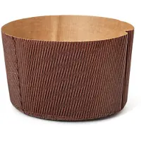 Decora 0320160, Briochevorm, Rond, 1 kg, 200 °C, Bruin, Papier