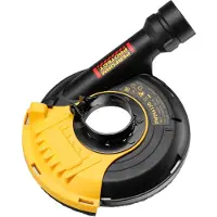 DeWalt DWE46150 - Beschermkap Met Stofafzuiging - 125mm - AirLock Systeem - Voor Haakse Slijpers