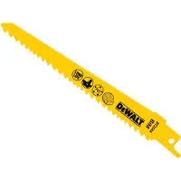 Dewalt Accessoires Reciprozaagblad BiM,152x3,6-5,1mm hout en kunststof, bestand tegen spijkers - DT2344-QZ