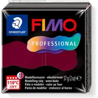 Staedtler professional - ovenhardende boetseerklei - blok 57 gr - bordeaux