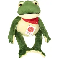 Teddy HERMANN® Knuffel Kikker Bungelend 28 cm
