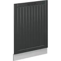 Vicco Fame-Line Vaatwasserfrontpaneel – 60 cm zonder werkblad Antraciet landhuis