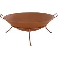 Gardamo Vuurschaal Met draaggreep Grilloppervlak (diameter)=610 mm Bruin