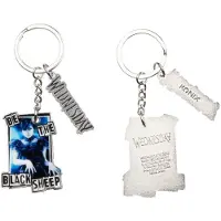 Konix Wednesday Keychain Black Sheep Keyrings
