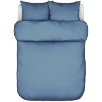 Marc O'Polo Dekbedovertrek Senja Space Blue Katoen-200 x 200 / 220 cm | 2-Persoons