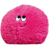 Flauschn Kussen - - Knuffelkussen - Groot - Buddyflauschn - Roze - Ø 50cm - Wasbaar 40ºC -
