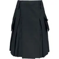 Brandit Midirok - Kilt - S tot 5XL - voor Mannen - zwart - Maat S