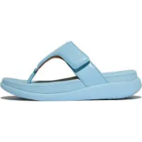 FitFlop F-mode go adjustable flatform toe-post sandals