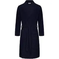 Pastunette Badjas Blue Breeze - Badstof - Blauw - Maat XL