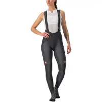Castelli Sorpasso Ros Dames Bib Tight Zwart || Maat: L