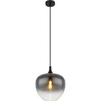 Globo Ronde hanglamp Maxy Ø 29cm zwart