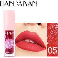 HANDAIYAN hydraterende matte lipglazuur blijvend niet gemakkelijk te vervagen geverfde lip vloeibare lipgloss lippenstift water 05