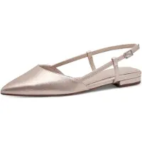 Tamaris Ballerina met riempjes rosé