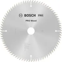 Bosch Powertools CIRKELZAAGBLAD OPTILINE WOOD, 254 X 30 X 2,5 MM, 80T