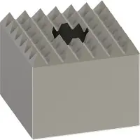 Bosch Accesorios - SDS Max opruwplaat, 49 tanden, 60x60 mm 1618623206