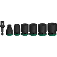 Bosch PRO Slagmoerdoppenset met adapter 1/2 inch standaard 7-deli...