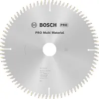 Bosch 2608640447 PRO Cirkelzaagblad - 216 X 30 X 80T - Multi Materiaal