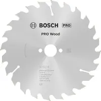 Bosch Cirkelzaagblad Optiline Wood, 160 x 20/16 x 1,8 mm, 24T