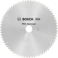 Bosch 2608837780 PRO Cordless Cirkelzaagblad - 254 X 30 X 68T - Aluminium