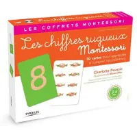 Eyrolles Les chiffres rugueux 30 cartes pour apprendre a compter naturellement