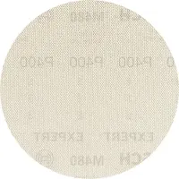 Bosch EXPERT M480 2608900688 Schuurnet voor excentrische schuurmachine Ongeperforeerd Korrelgrootte (num) 400 (Ø x l) 125 mm x 125 mm 50 stuk(s)