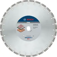 Bosch 2608602649 2608602649 Diamanten doorslijpschijf Diameter 400 mm Boordiameter 20.00 mm Steen 1 stuk(s)