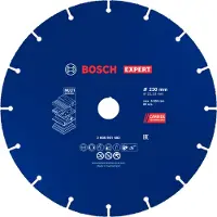 Bosch Accesorios 2608901682 2608901682 Doorslijpschijf 230 mm 1 stuk(s) Composietmaterialen