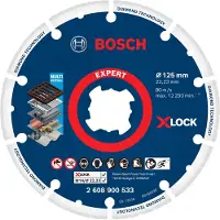 Bosch Powertools 2608900533 X-LOCK Diamantschijf Metaal - 125 X 22.23mm