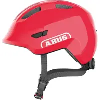 ABUS Fietshelm SMILEY 3.0 shiny red S - 45-50 cm - rood - Geschikt voor gebruik op kinderfietsen - 220 g