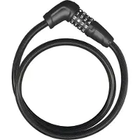 ABUS kabelslot Tresor 6412C - cijferslot, individueel instelbaar - stalen kabel met kunststof omhulsel - -Security Level 4 - 85 cm