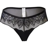 Triumph Slip 'Crazy Stupid Love' royal blue/koningsblauw / zwart