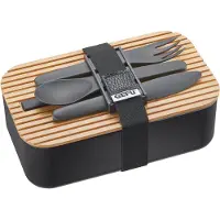 GEFU MOVE Lunchbox - RVS Lunchbox met Bestek - 1,2 Liter