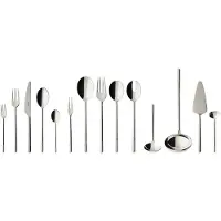 Villeroy & Boch Tafelbestek 70 stuks ELLA Satijn afwerking, Bestek, Zilver