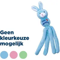Kong Speeltje Wubba Bunny - Kattenspeelgoed - 20 cm Assorti