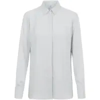 Greiff 6580 Blouse Verdekte Knopen Regular Fit Dames Essentials - Chiffon | Maat: 46