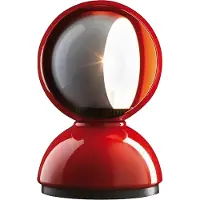 Artemide Eclisse tafellamp rood