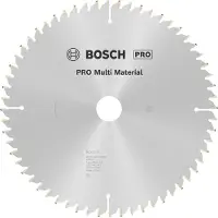 Bosch Cirkelzaagblad Multi Material, 254 x 30 x 3,2 mm, 60T