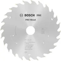 Bosch PRO Wood cordless 2608837668 Hardmetaal-cirkelzaagblad 136 x 20 mm Aantal tanden: 24 1 stuk(s)