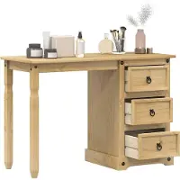 vidaXL Kaptafel Corona 110x47x75 cm massief grenenhout