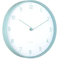 Karlsson Sencillez Wandklok | Ø30cm | Misty blauw