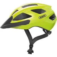 ABUS Fietshelm MACATOR signal yellow S - 51-55 cm - geel - Geschikt voor gebruik op elektrische fietsen - stadsfietsen - 280 g