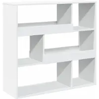 vidaXL Boekenkast 100x33x156,5 cm bewerkt hout wit