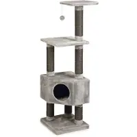 Beeztees krabpaal Figado Grijs 40 x 40 x 135 cm