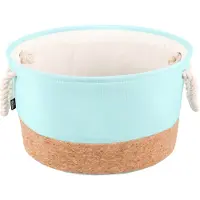 Duvo+ Siesta Guava cork &amp; poly mand rond Groen