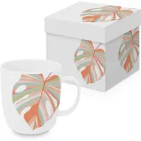 Ppd - Mok 400 ml - Pastel leave matte