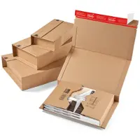 Colompac Universele verzendverpakking CP 020.17 Bruin 300 (B) x 100 (D) x 430 (H) mm 20 Stuks
