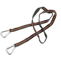 Talamex Safety Rope With 2 Hooks Bruin